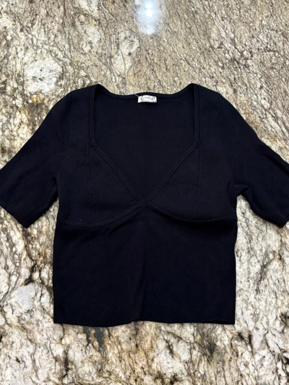 Intimately Free People Teagan Swit Short Sleeve Top